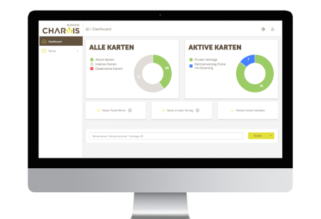 charVIS Business Dashboard Main