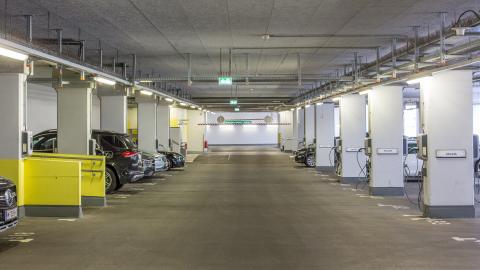 Raiffeisen Muthgasse E-Mobilitätslösung von SMATRICS