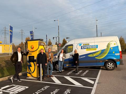 Ladeinfrastruktur Metro Simmering