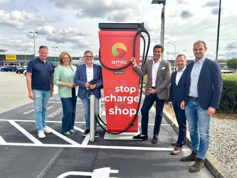 Eröffnung SMATRICS Ladepark Horn